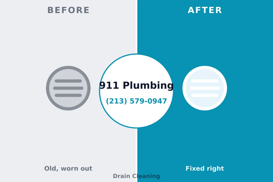 Before and after: plumbing company Salisbury, MO